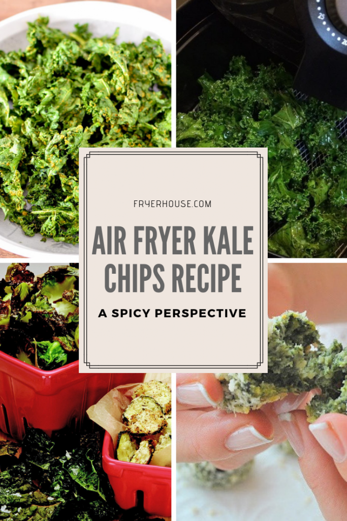 Healthy Air Fryer Kale Chips Recipe Snack on Something Healthy