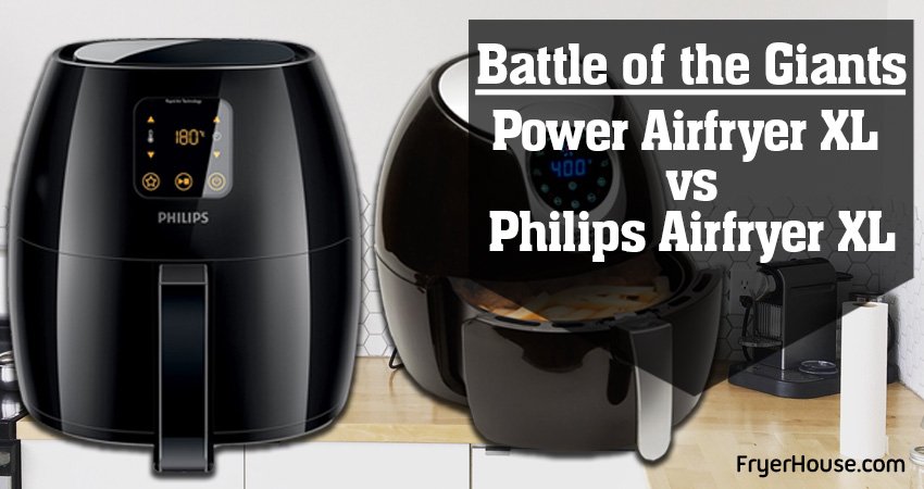 The differences between the Philips airfryer L and XL - Coolblue - anything  for a smile