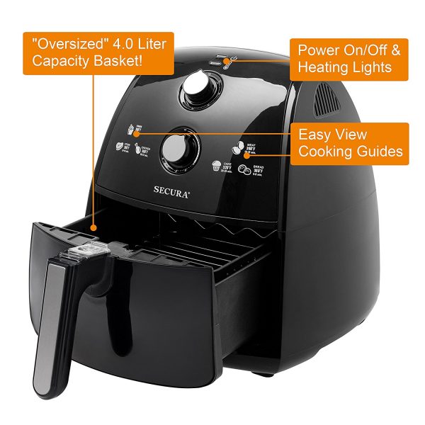 Secura Air Fryer Review: Best Budget Air Fryer in the Market - Fryer House