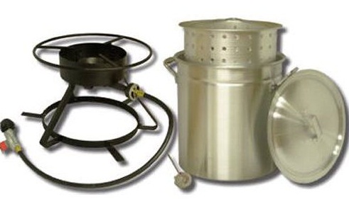 King Kooker 5012 Portable Propane Outdoor Boiling and Steaming Cooker