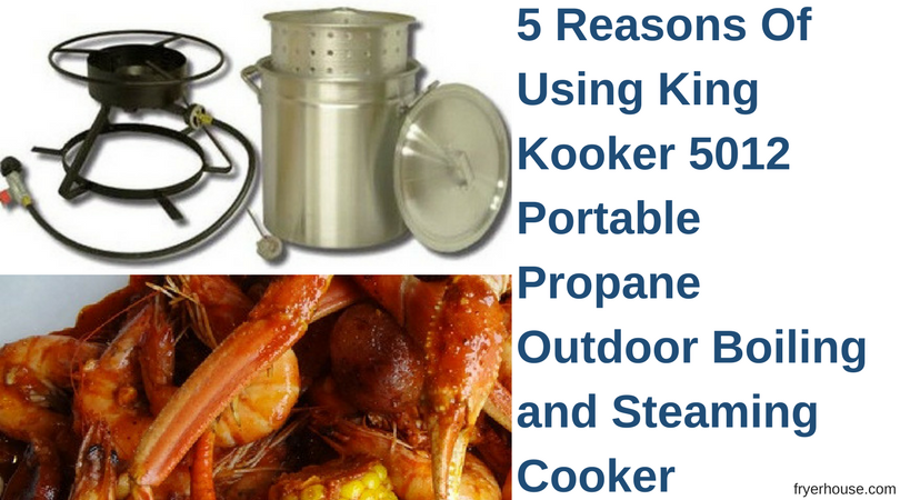 King Kooker 5012 Portable Propane Outdoor Boiling and Steaming Cooker