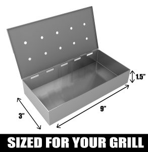 Smoker Box for BBQ Grill Wood Chips Review