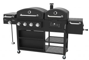 Smoke Hollow 4-in-1 LP Gas Charcoal Smoker