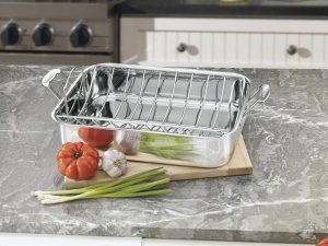 Cuisinart Chef's 16-Inch Rectangular Roaster with Rack