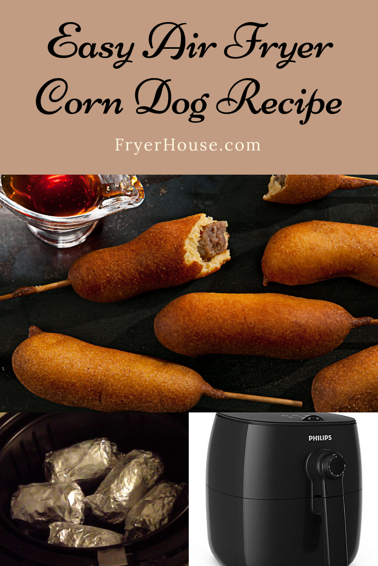 Air Fryer Corn Dog Recipe