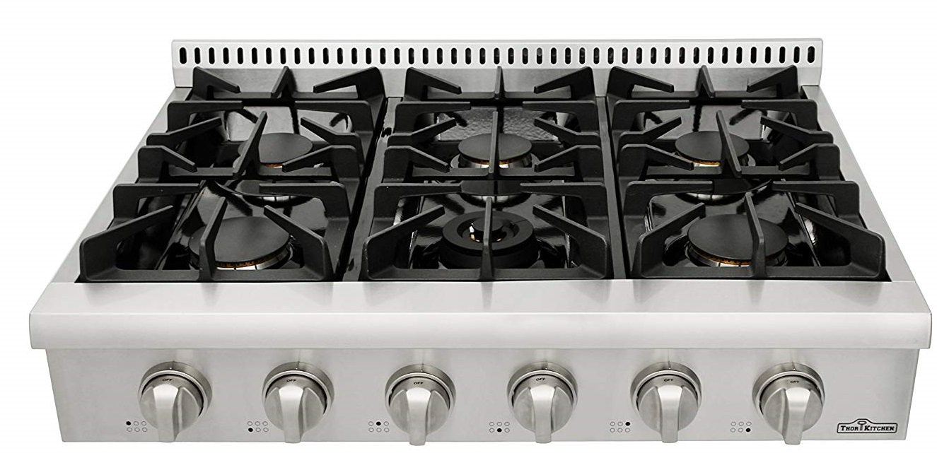 5 Best 6 Burner Gas Cooktop Reviews 2021 Browse Our Top Picks