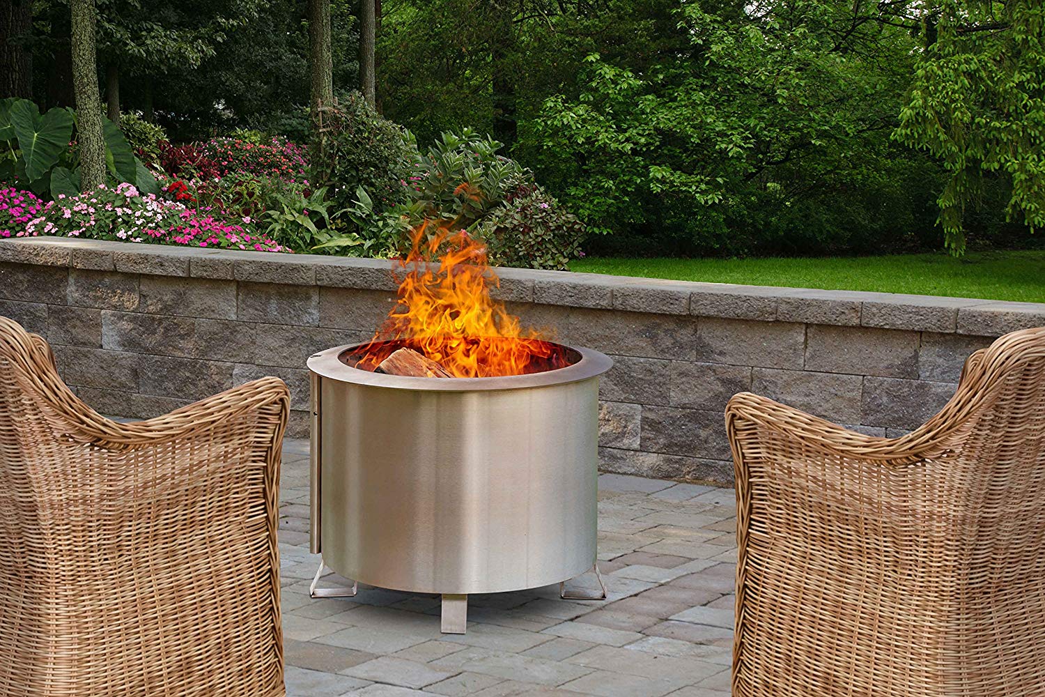 outdoor metal fire pits