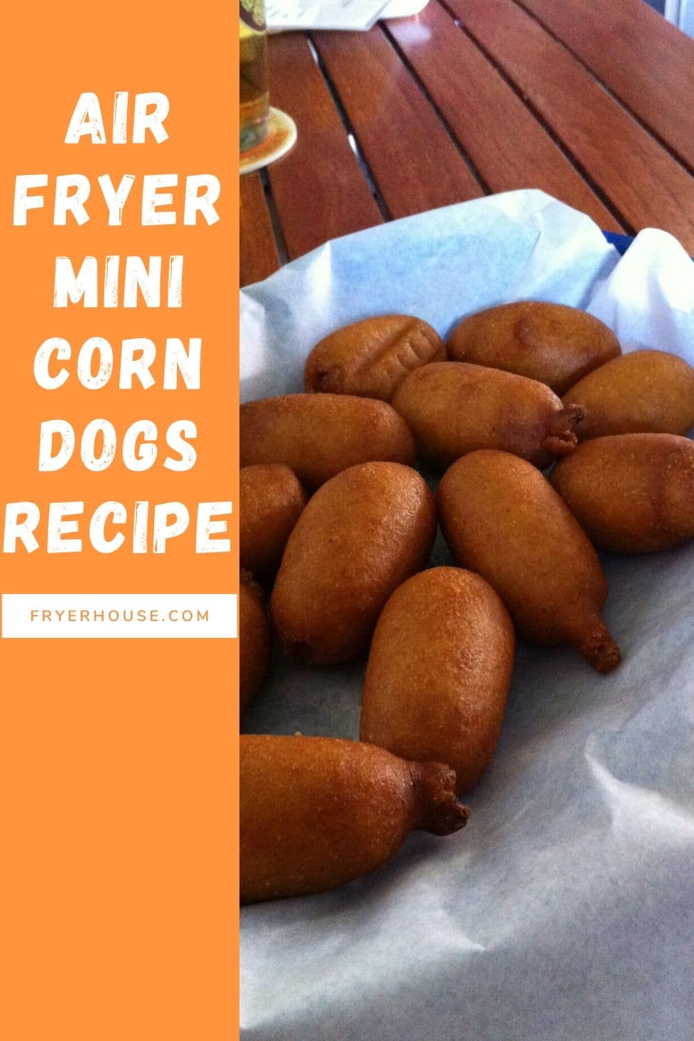 Easy Air Fryer Corn Dog Recipe | A Healthy Twist To a Classic Snack