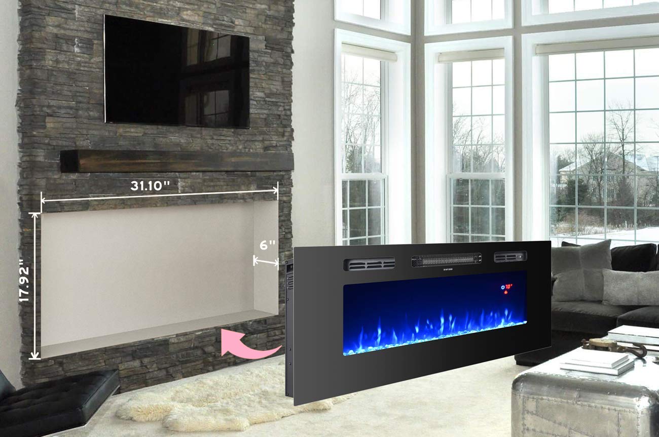 3GPlus 42 Inches Electric Fireplace