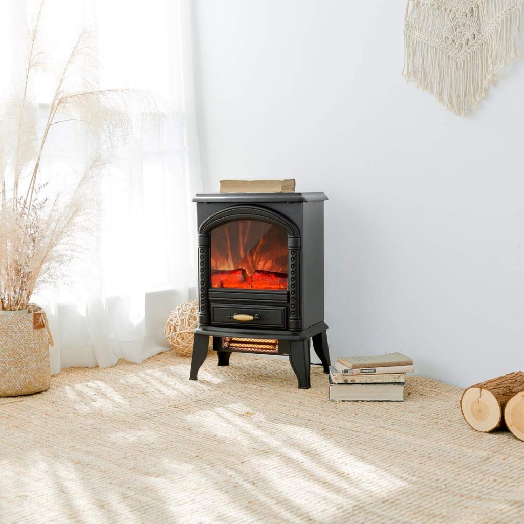 FLAME&SHADE Portable Electric Fireplace