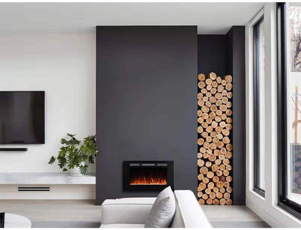 Masarflame 72 Linear Electric Fireplace Insert