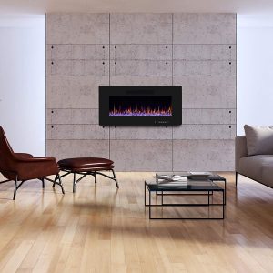 R.W.FLAME 36 Linear Electric Fireplace