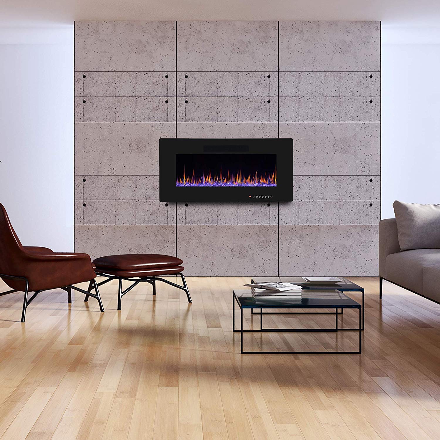 Top 12 Best Linear Electric Fireplace Review 2021