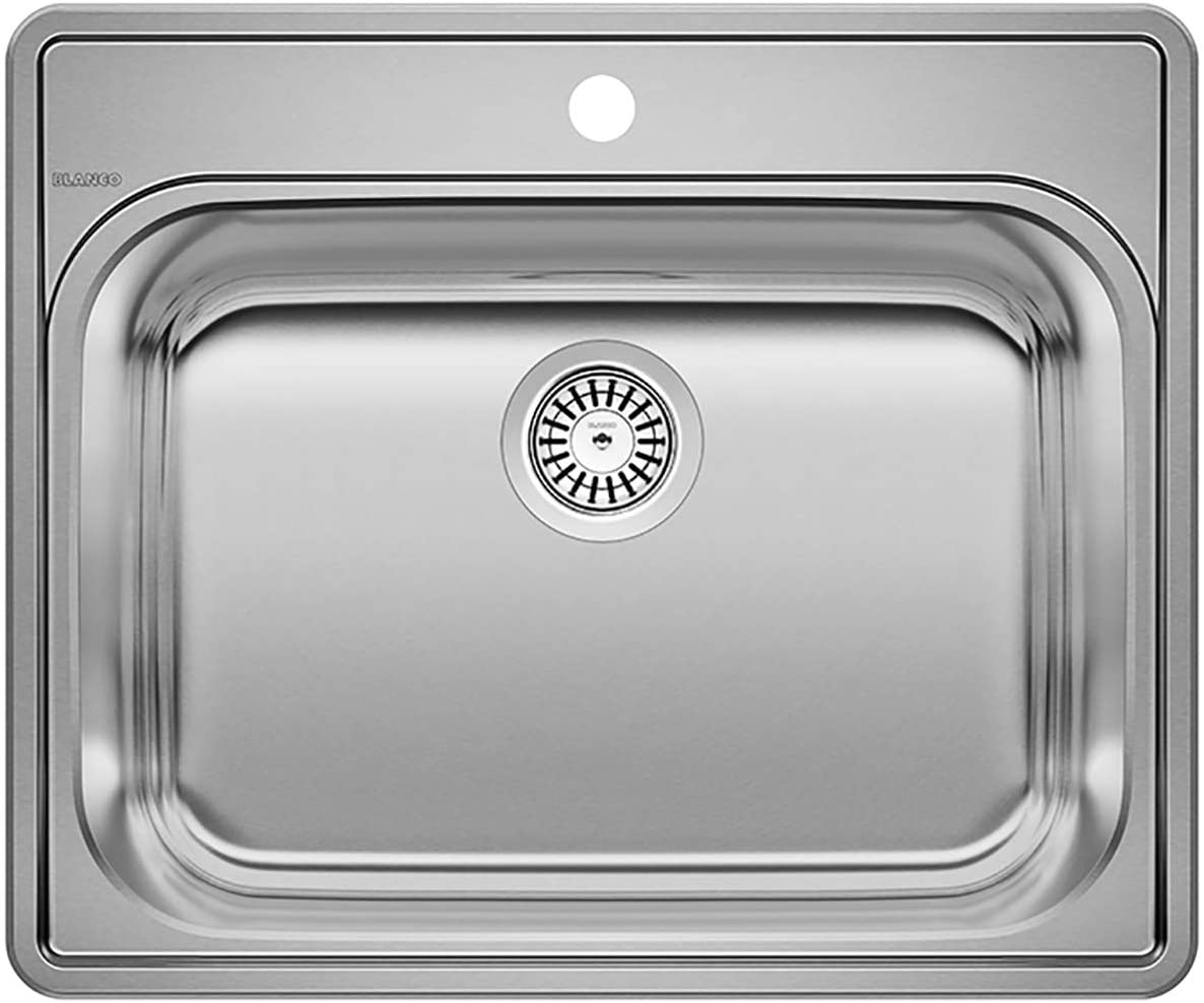 BLANCO ESSENTIAL Drop In Stainless Steel Kitchen Sink 