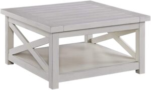 Seaside Lodge White Coffee Table by Home Styles