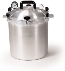 All American 925 Pressure Canner for Glass Top Stove