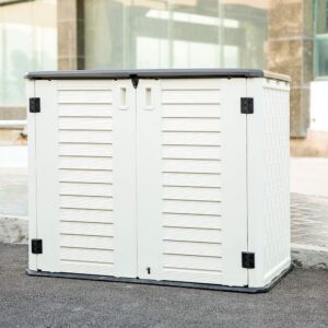 Kinying Outdoor Plastic Storage Shed - Horizontal