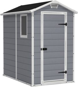 KETER Manor 4x6 Resin Outdoor Storage Shed under 1000