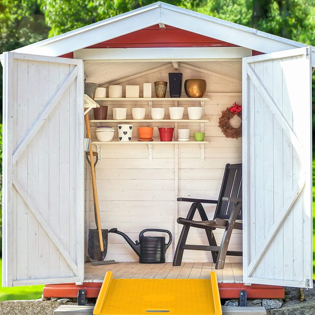 How To Build A Ramp For A Storage Shed