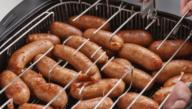 How to Cook Chicken Sausages in Air Fryer?
