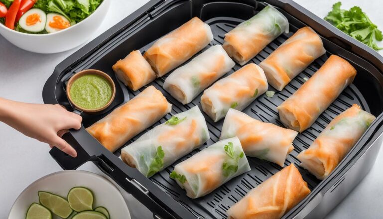 How to Cook Frozen Spring Rolls in Air Fryer?