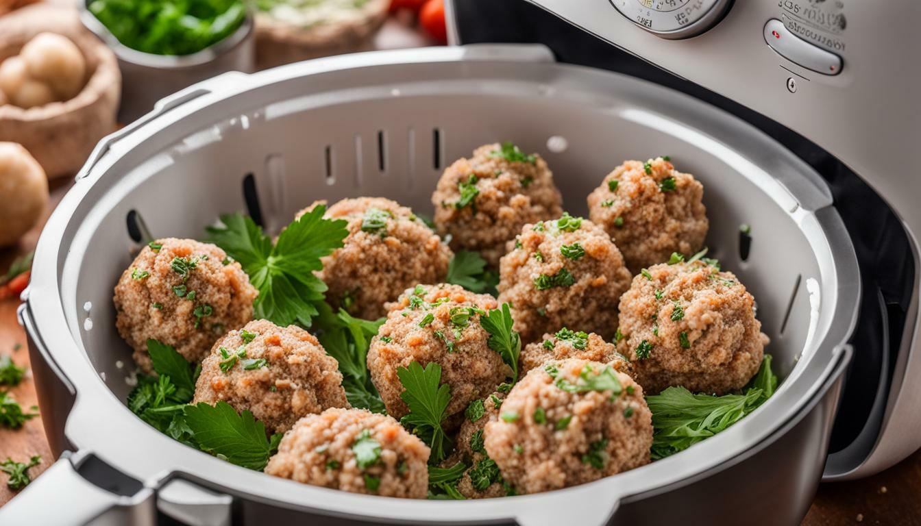 How to Cook Turkey Meatballs in Air Fryer?
