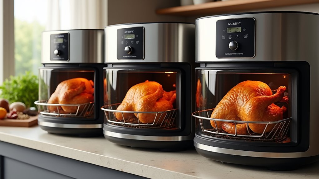 air fryer capacity and features