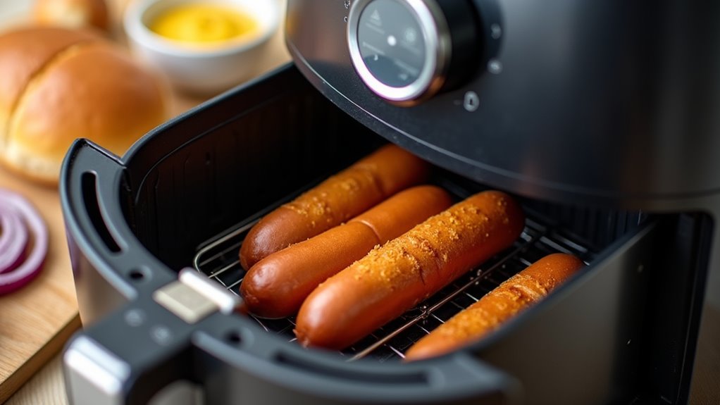 air fryer hot dog considerations