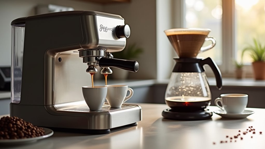 brewing options and maintenance