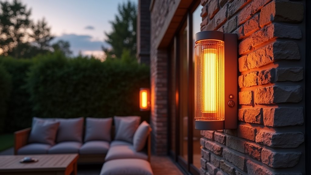 choosing wall mounted patio heaters