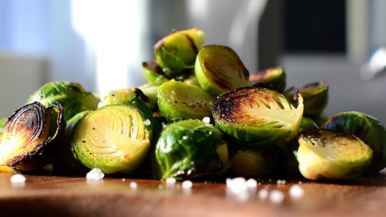 crispy air fryer brussels sprouts