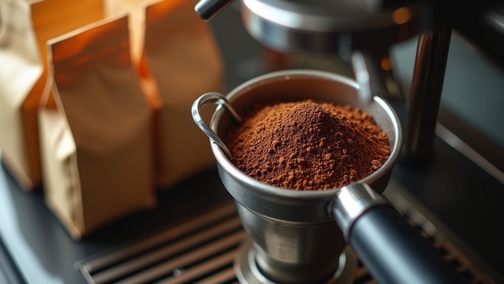 espresso grounds selection factors