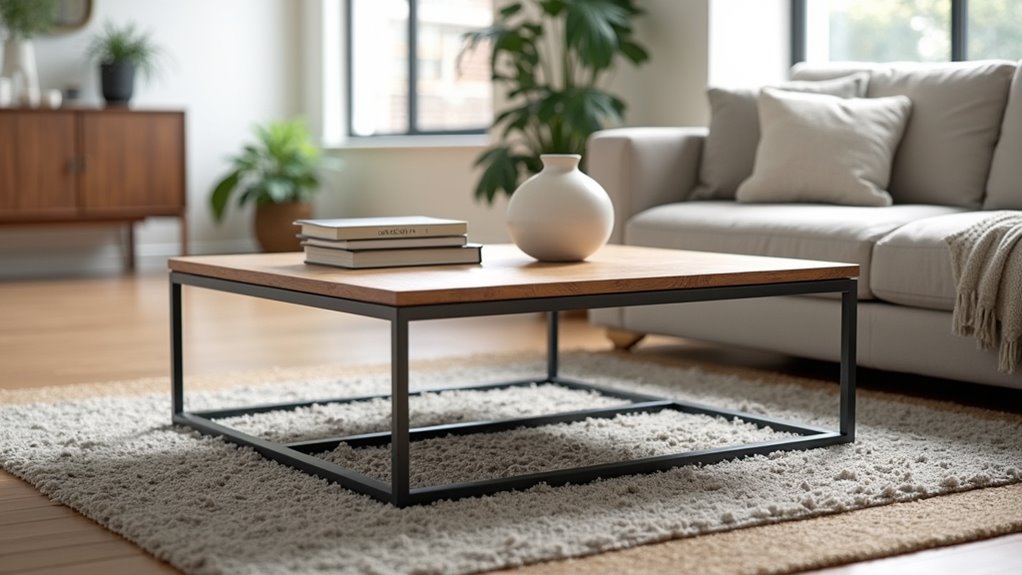 square coffee table considerations