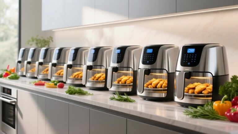 stylish glass air fryers