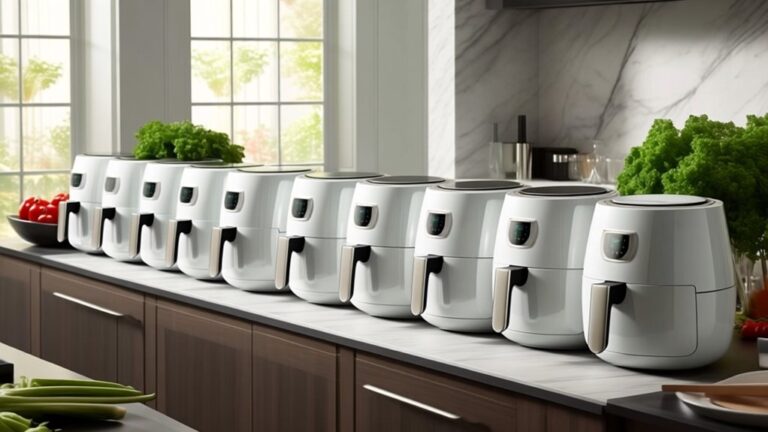 stylish white air fryers