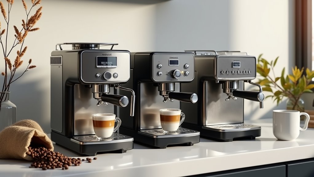 user friendly espresso machine features