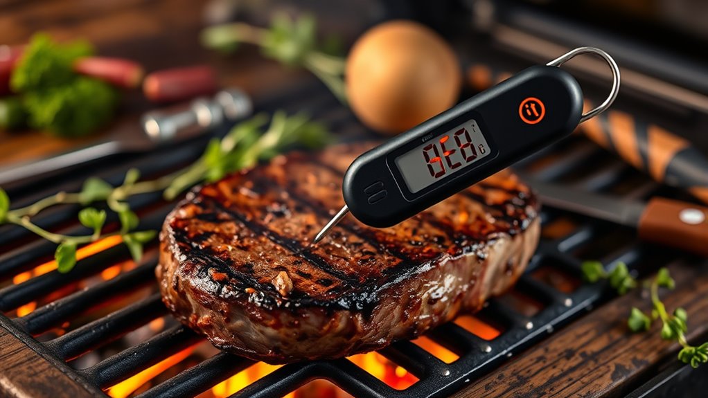 accurate durable grill thermometer