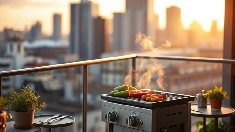 apartment friendly grilling options