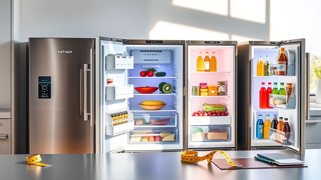 budget fridge selection factors