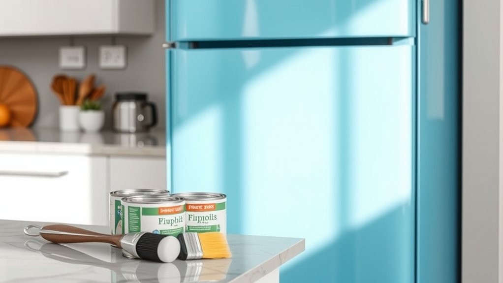 choosing durable refrigerator paint
