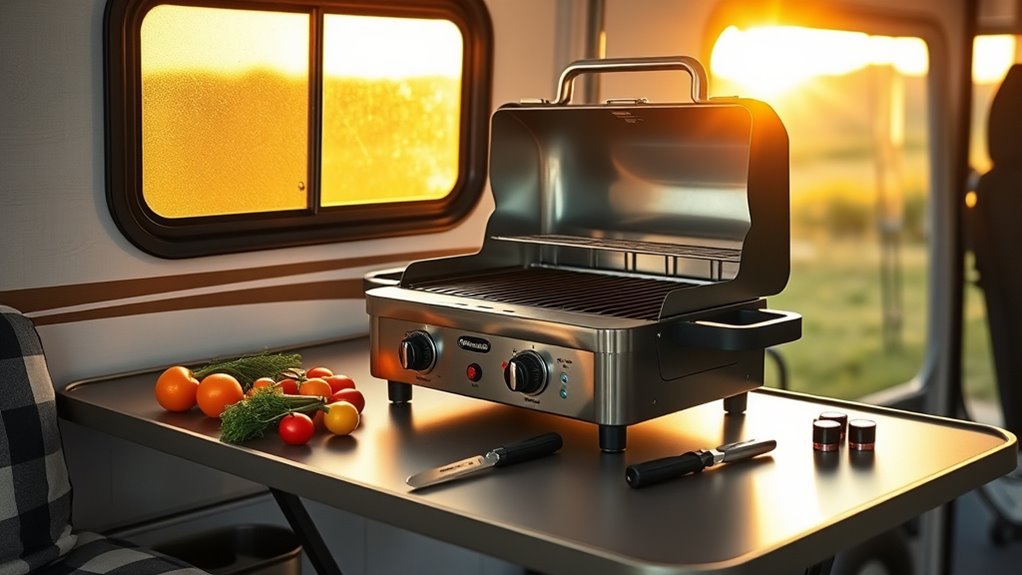 choosing rv gas grill