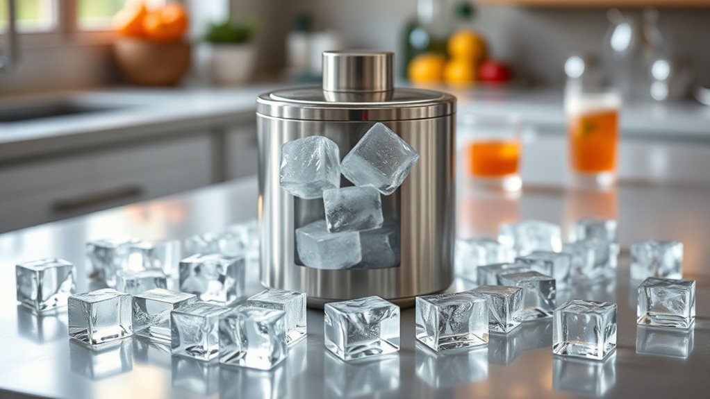 clear ice cube selection factors