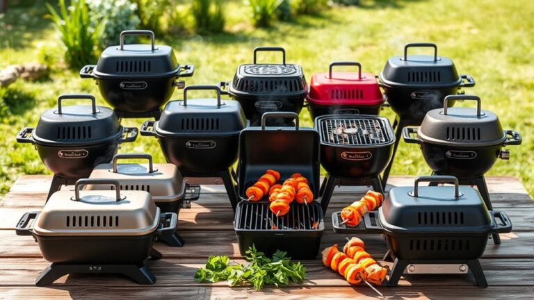 compact and powerful grills
