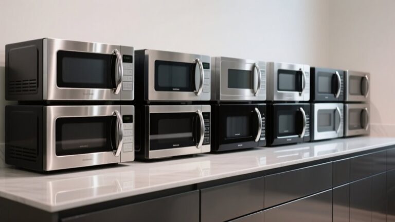 compact and quiet microwaves