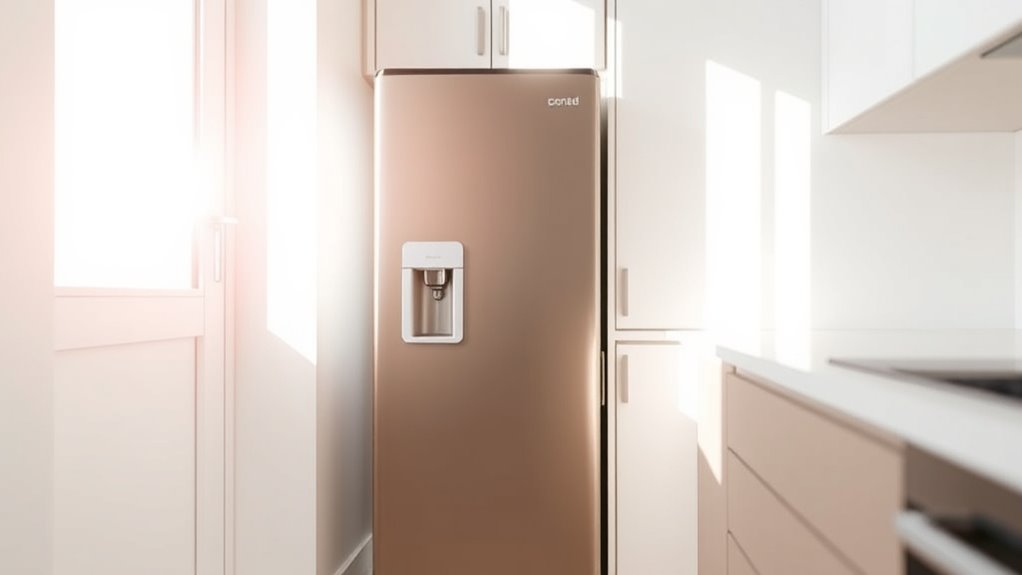 compact efficient stylish refrigerator