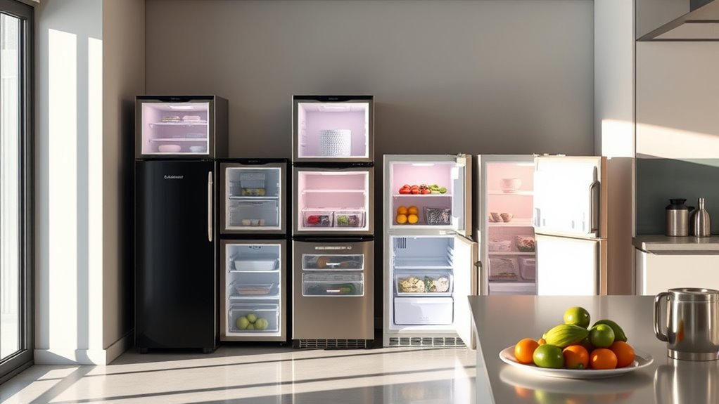 compact fridge selection factors