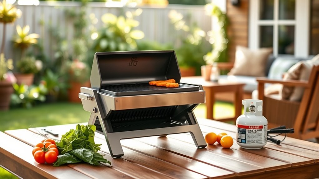 compact grill selection factors