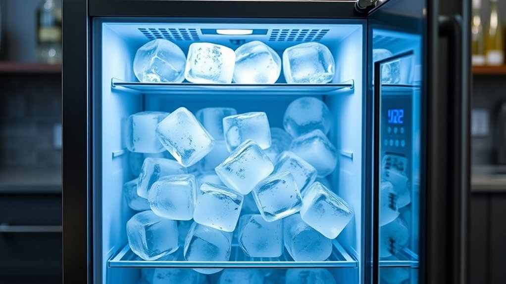 craft ice refrigerator features