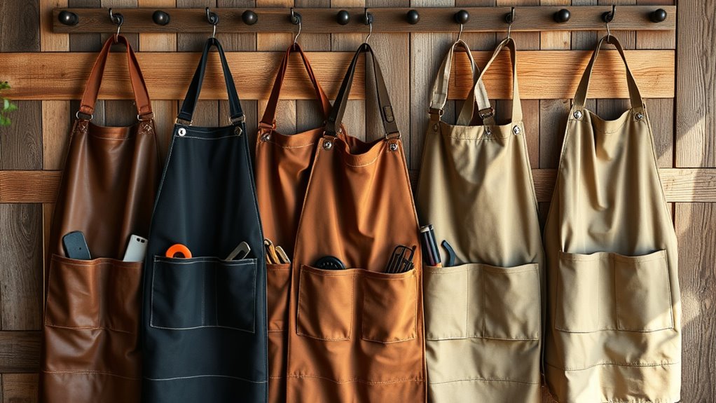 durable comfortable functional grilling apron