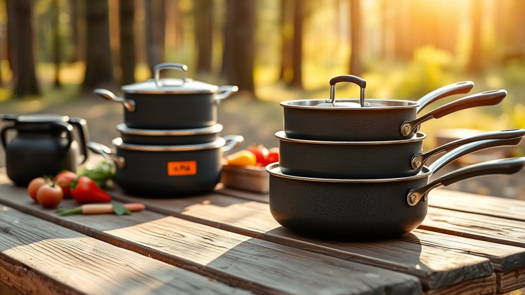durable compact safe cookware
